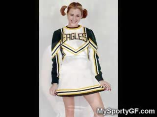 Flexibel puppe cheerleader gfs!