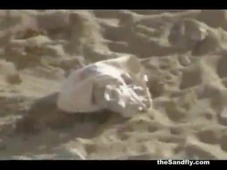 Thesandfly аматьори плаж swell секс!