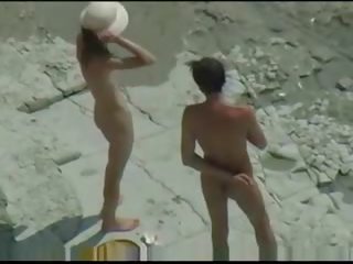 Pár fucks na nahé pláž