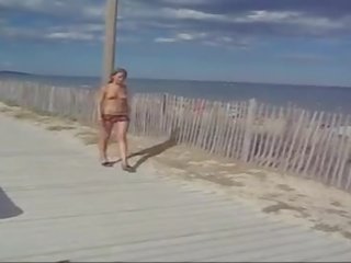 Nudist young female Filmed At Beach 3