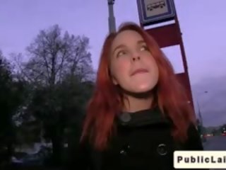 Scotish Redhead Amateur Banging In Public