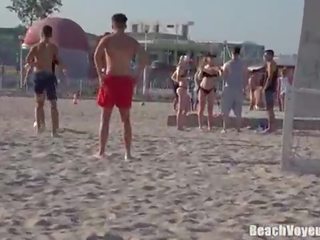 Erotik bikini latine adoleshencë i madh bythë sandale me një gisht