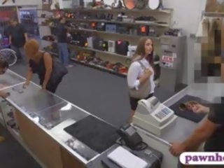 Big Butt Amateur Nailed At The Pawnshop To Earn Extra Money