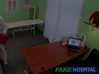 Real patient gets fucked by fake intern