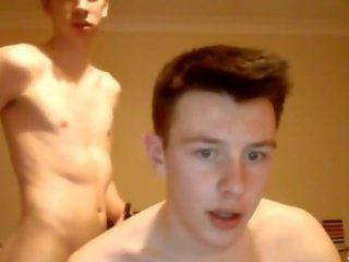 18yo charming boys fuck 1st time on cam