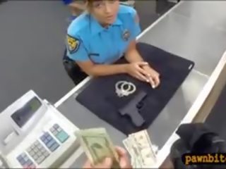 Police Officer With Big Tits Gets Pounded By oversexed Pawn stripling